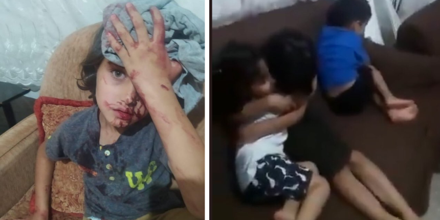 Saldırıya uğrayan Suriyeli aileler ve çocukları büyük korku yaşadı