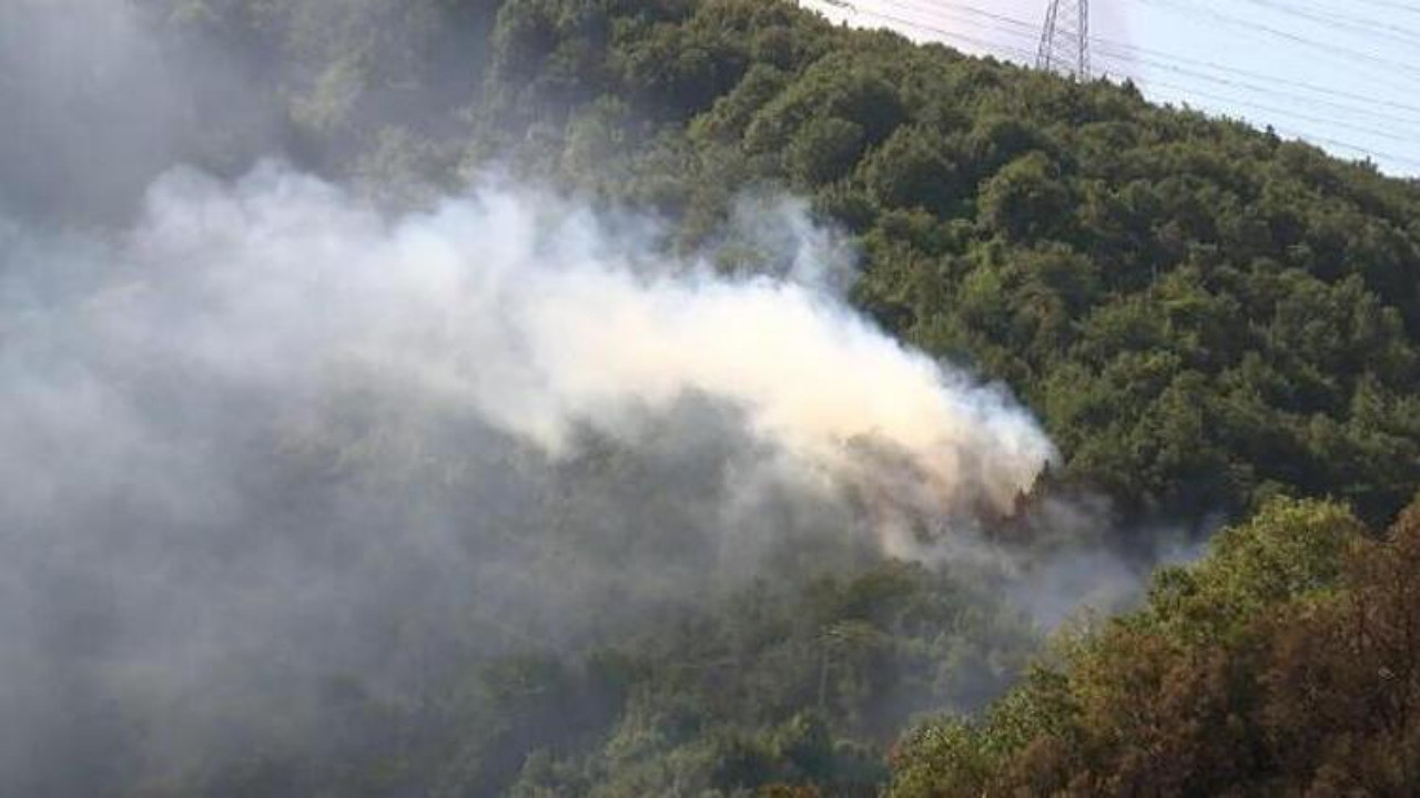 İstanbul'da aynı noktada üçüncü yangın! Helikopter sevk edildi...