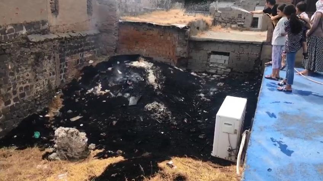Evlat nöbetindeki ailenin evine kundaklama girişimi!