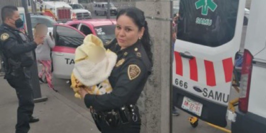 Mexico City’de takside sancısı tutan hamile kadına polis doğum yaptırdı