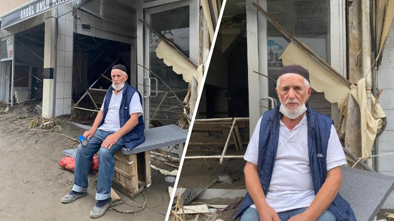 Sel felaketinde oğlunu kaybeden acılı baba yürek burktu! 'Bütün malım gitseydi de oğlum gitmeseydi!'