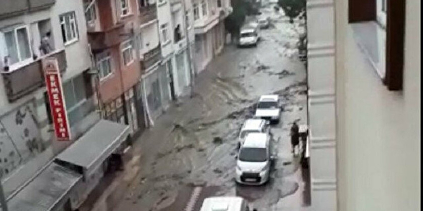Bozkurt'ta yaşanan afetin ilk anlarından yeni görüntü ortaya çıktı!