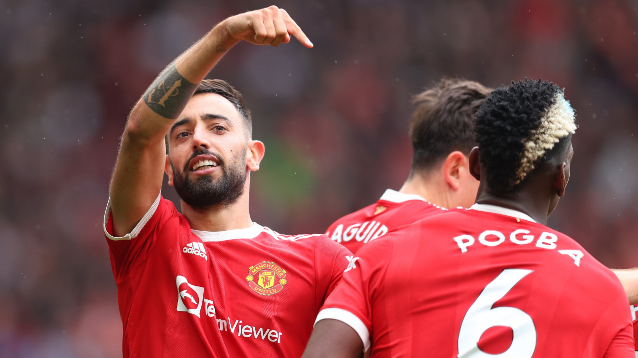 Pogba'dan 4 asist, Bruno'dan 3 gol... Manchester United fırtına gibi başladı