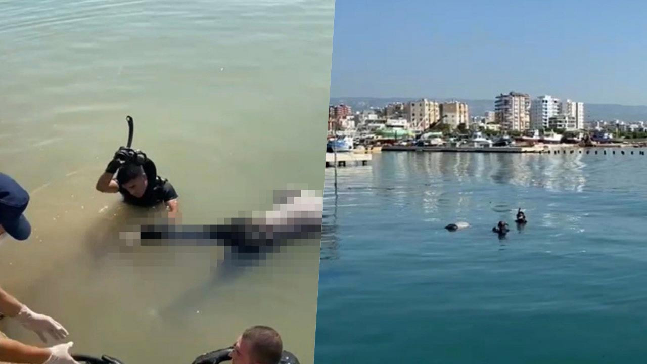 Mersin'de amatör balıkçılar denizde erkek cesedi buldu