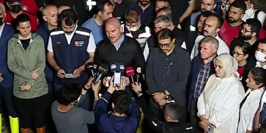 Bakan Soylu: Afet üzerinden siyaset yapmak ayıptır, şeytanla işbirliği yapmaktır!
