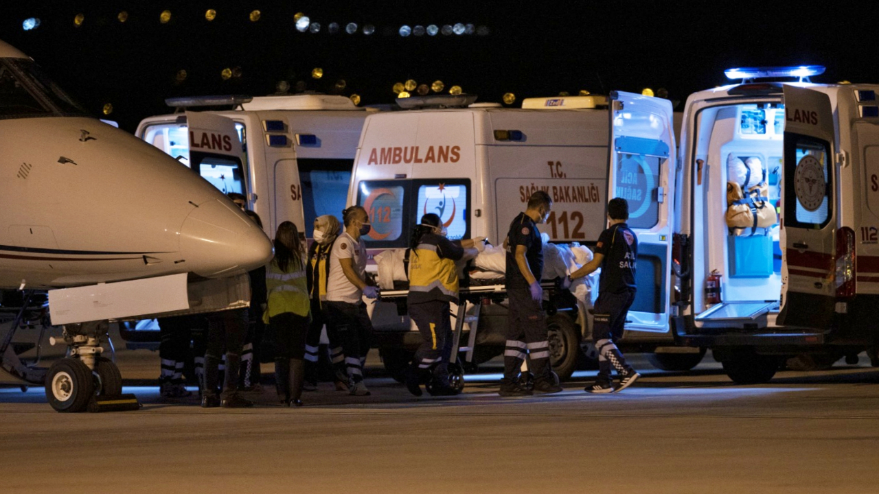 Akaryakıt tankeri patlamasında yaralanan 3 kişi yurda getirildi