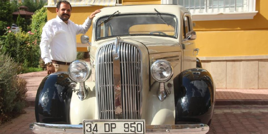 1936 model arabasına gelen 800 bin liralık teklifi geri çevirdi