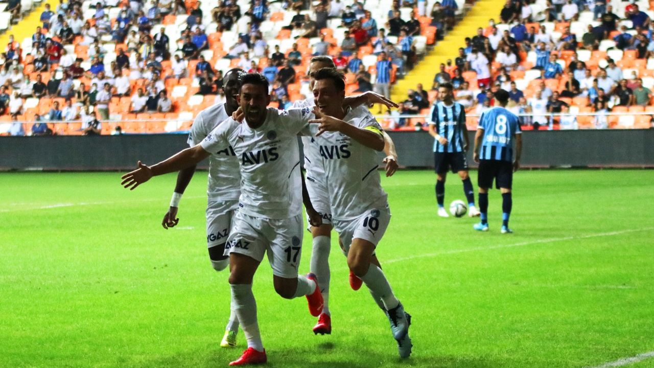 Fenerbahçe, Adana Demirspor'u deplasmanda 1-0 mağlup etti