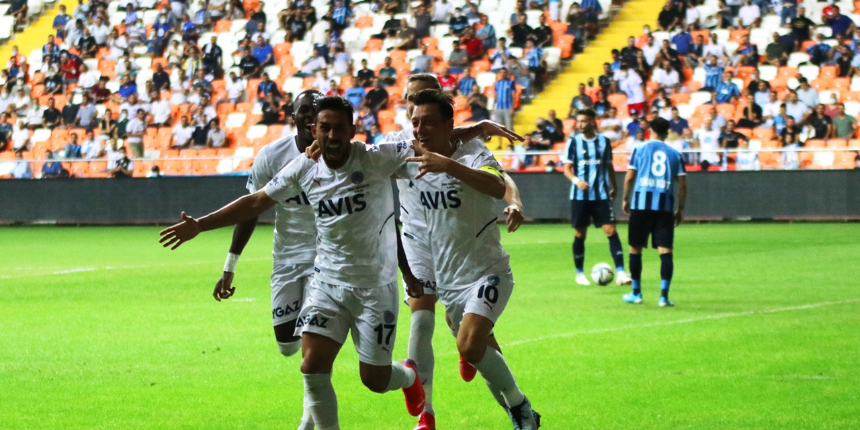 Fenerbahçe, Adana Demirspor'u deplasmanda 1-0 mağlup etti