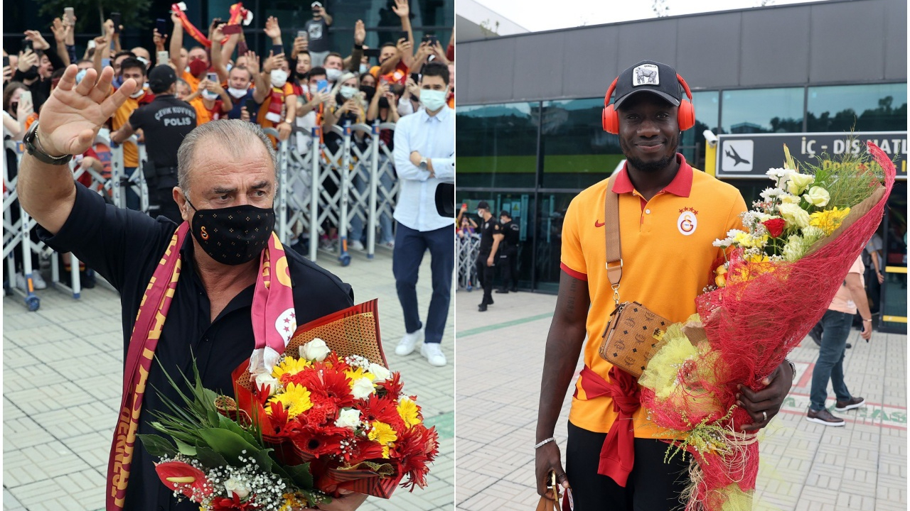 Galatasaray kafilesi Giresun'da...