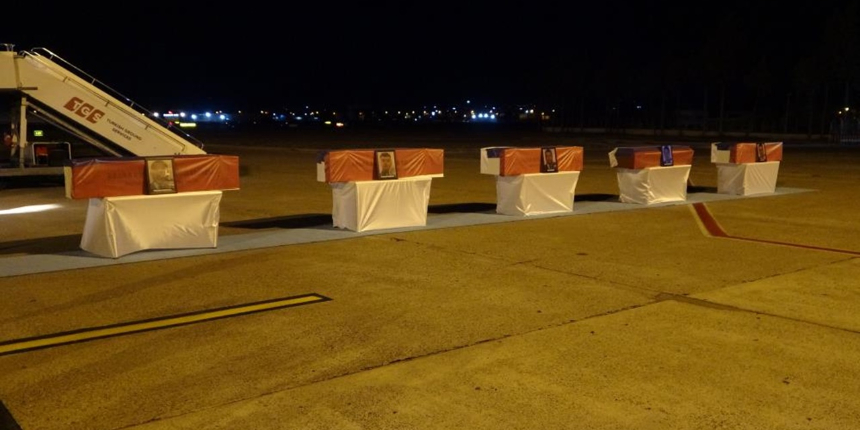 Kahramanmaraş'taki uçak kazasında ölen Rusya uyruklu 5 kişi için tören...