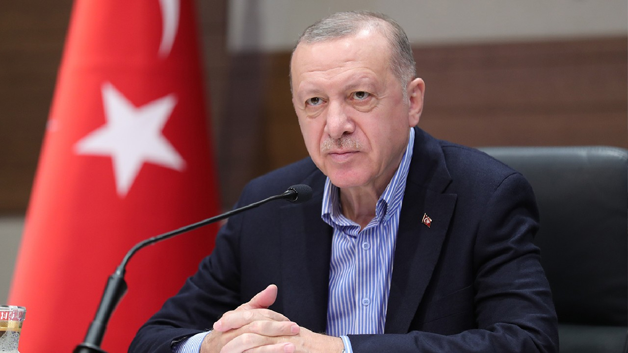 Cumhurbaşkanı Erdoğan şehit ailesine başsağlığı mesajı gönderdi