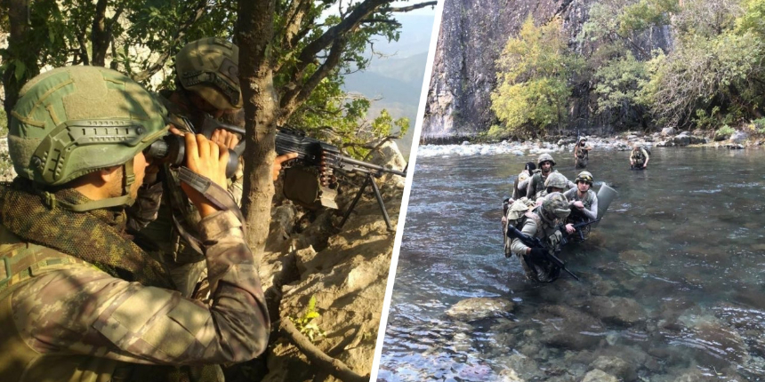 PKK'ya ağır darbe: 24 saat içinde 10 terörist öldürüldü!