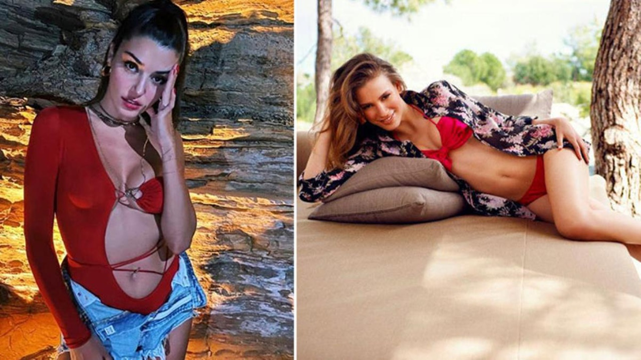 Hande Erçel Serenay Sarıkaya'nın taklidi gibi! Erçel'den takipçilerine olay hareket!