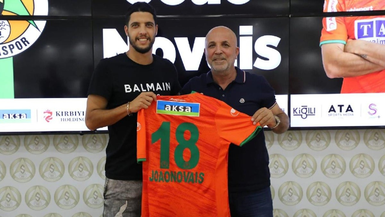 Alanyaspor, Braga'dan Joao Novais'i kadrosuna kattı