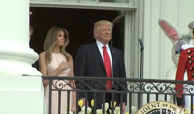 Trump'ı yeni bir skandaldan First Lady Melania kurtardı! VİDEO