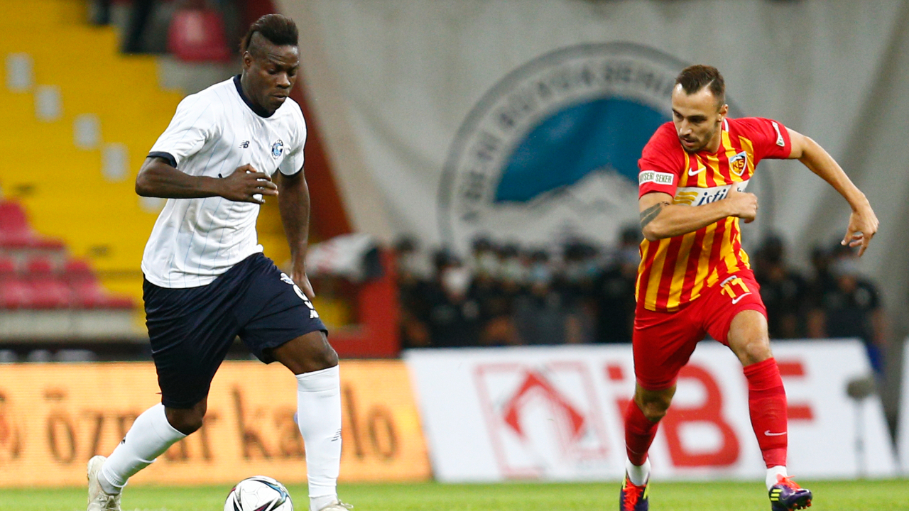 Kayserispor'la Adana Demirspor 1-1 berabere kaldı