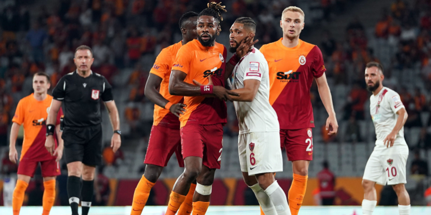 Luyindama'dan müthiş gol! Galatasaray evinde Hatayspor'u 88'de gelen golle devirdi