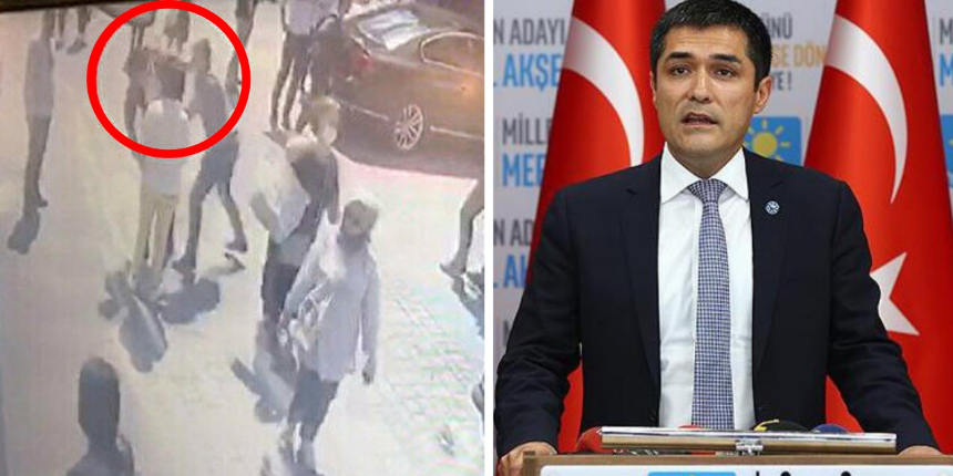 İYİ Partili Buğra Kavuncu'ya saldıran şüpheli yakalandı!