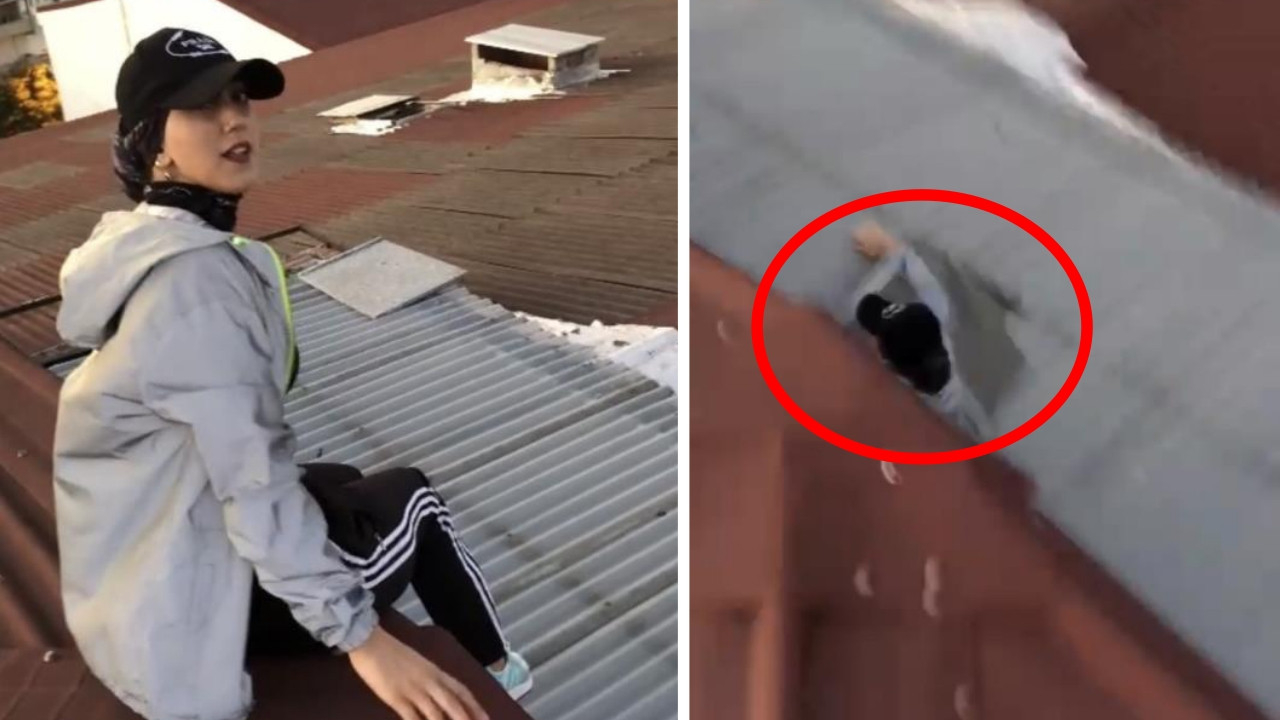 TikTok videosu çekerken hayatını kaybetti! Saniye saniye kamerada...