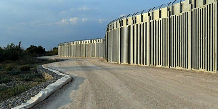 Yunanistan Türkiye sınırına 40 kilometrelik çelik duvar ördü!
