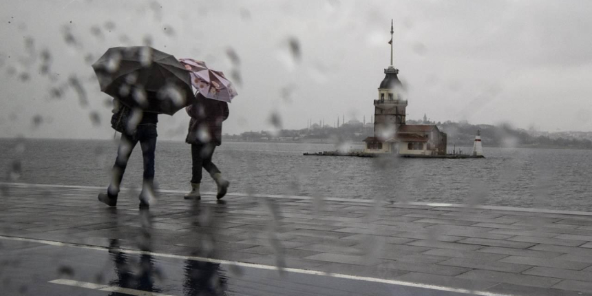 Meteoroloji uyardı! İstanbul dahil 12 kente kuvvetli yağış geliyor