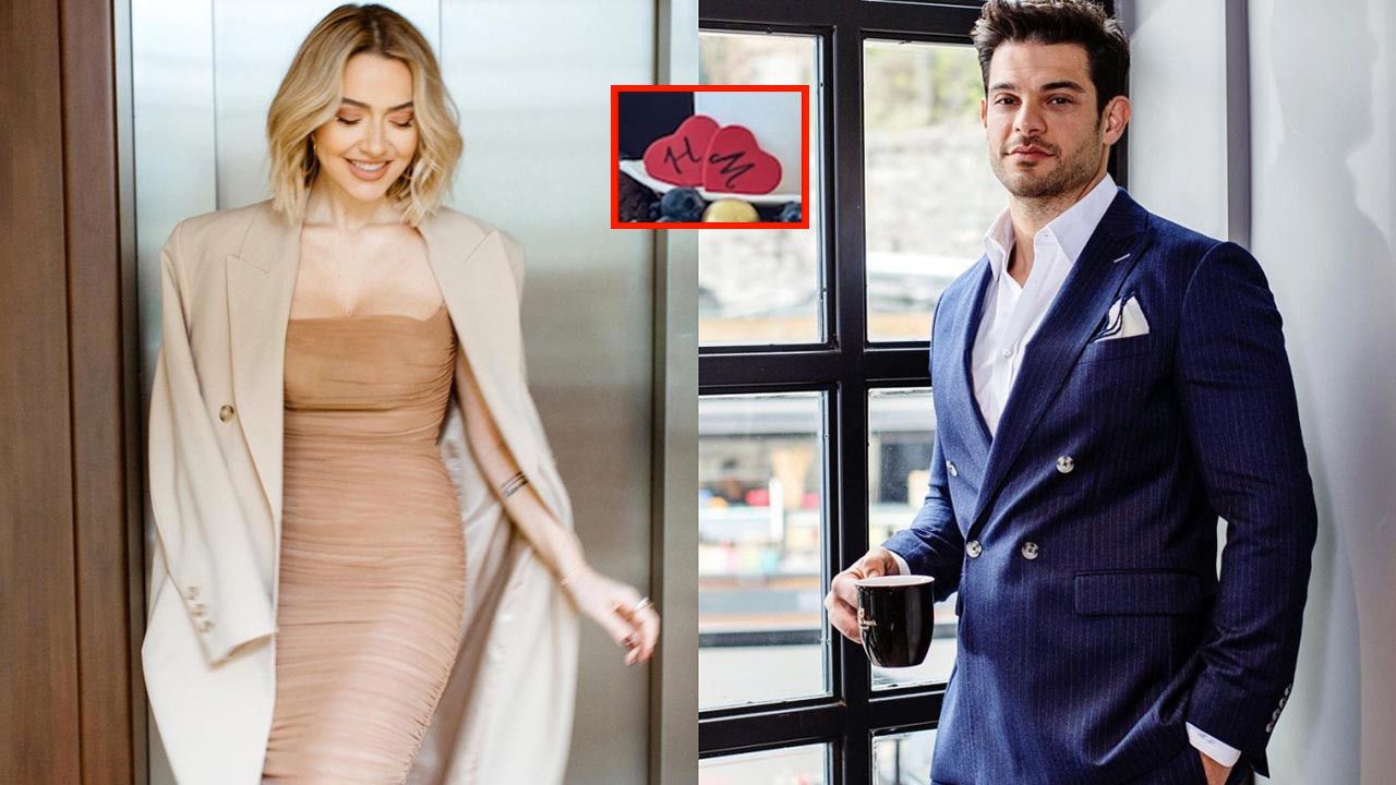 Hadise ile Mehmet Dinçerler'den ilan-ı aşk! O detay dikkatlerden kaçmadı