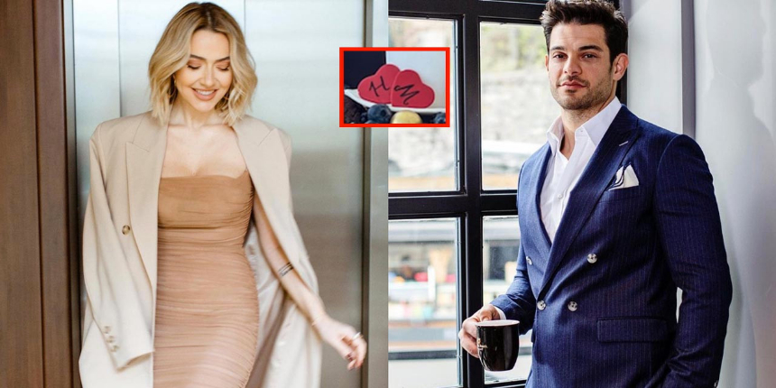 Hadise ile Mehmet Dinçerler'den ilan-ı aşk! O detay dikkatlerden kaçmadı