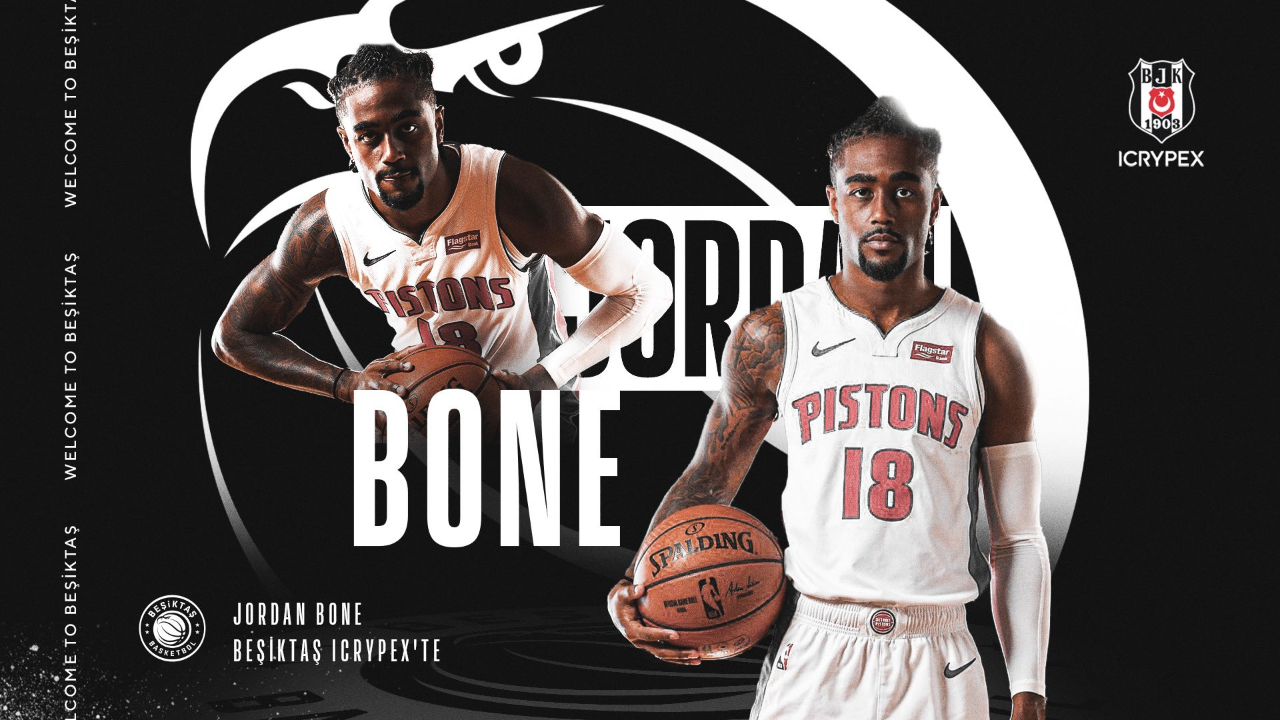 Jordan Bone Beşiktaş Icrypex'te... Amerikalı guard Avrupa macerasına başlıyor