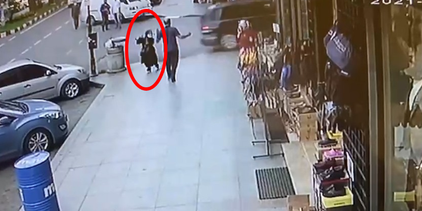 Atmaktan vazgeçtiği adım hayatını kurtardı! O anlar kamerada