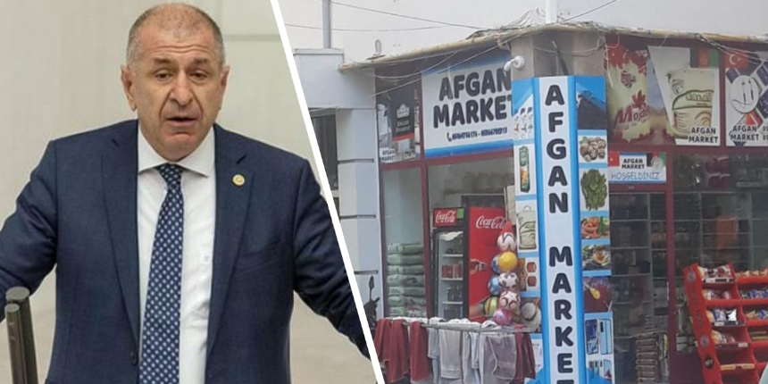 Afgan esnafı hedef gösteren Ümit Özdağ'a sosyal medyadan tepki yağıyor!