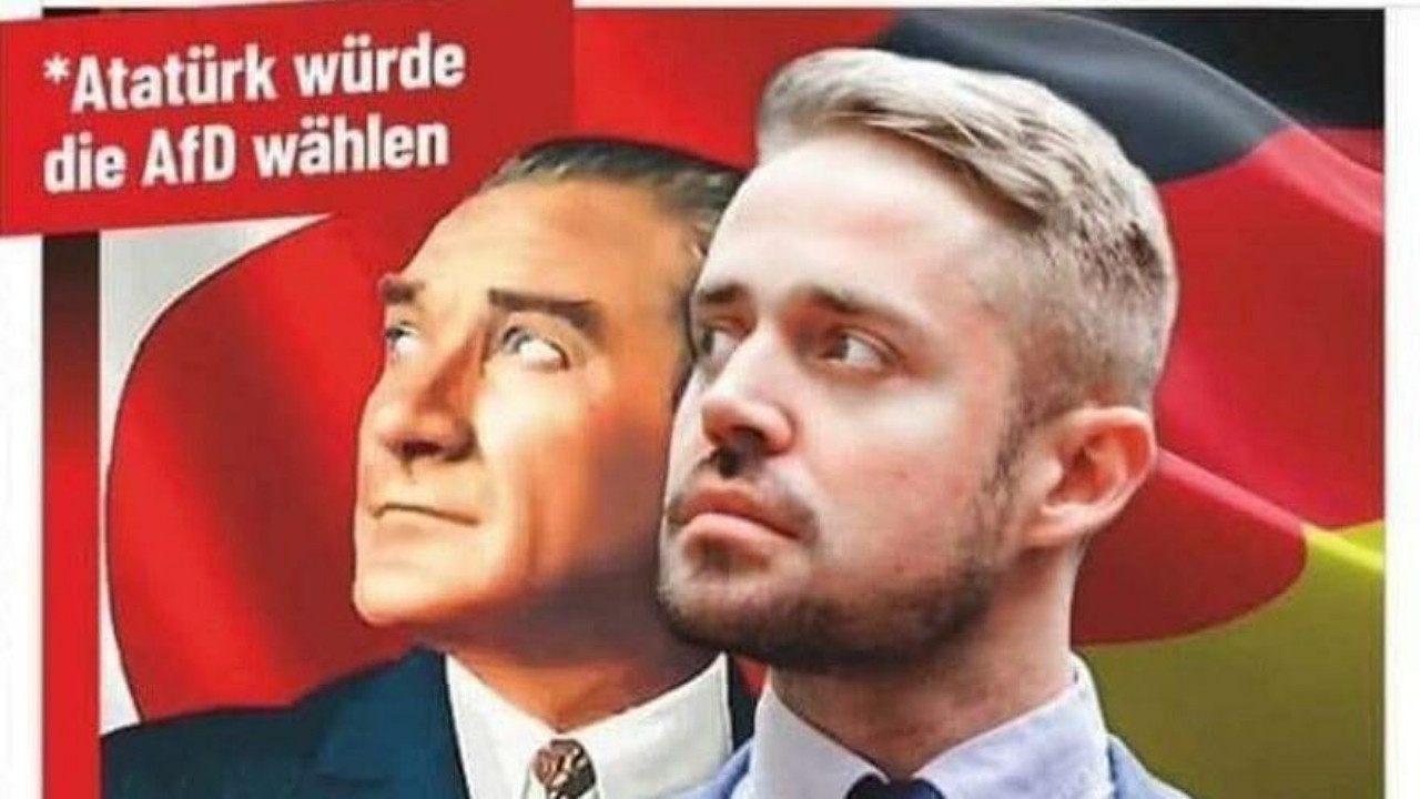 Almanya'da ırkçı partiden Atatürk’e büyük saygısızlık! Tepkiler çığ gibi...