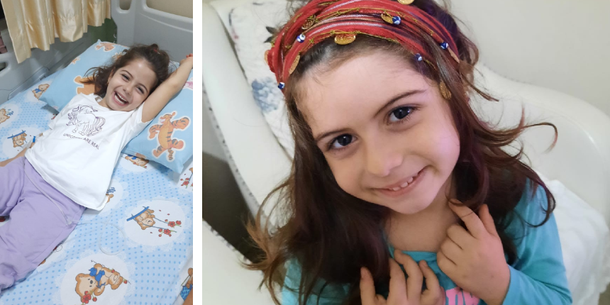 Lösemi hastası 6 yaşındaki Elisa koronavirüse yenildi