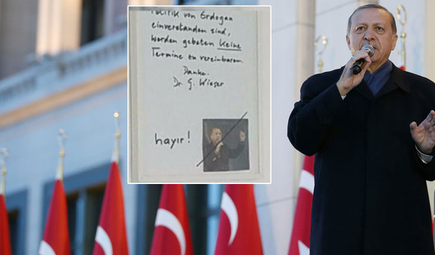 Avusturya'da bir hastaneye asıldı: 'Erdoğancılar tedavi edilmez'