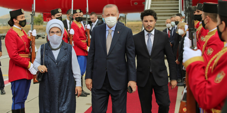 Cumhurbaşkanı Erdoğan'dan Karadağ'a ilk resmi ziyaret