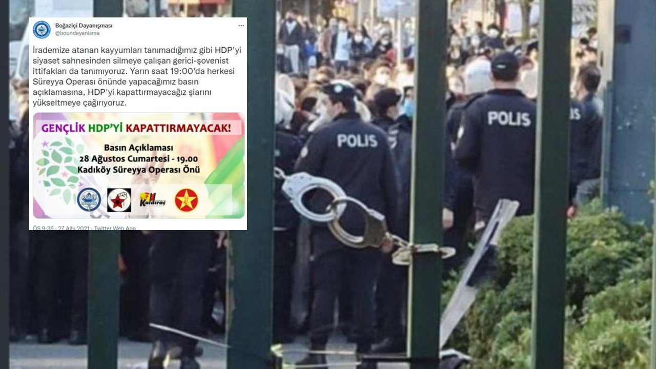 'Boğaziçi Dayanışması' HDP savunuculuğuna döndü!