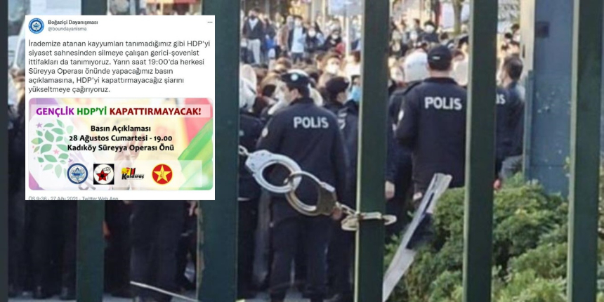 'Boğaziçi Dayanışması' HDP savunuculuğuna döndü!