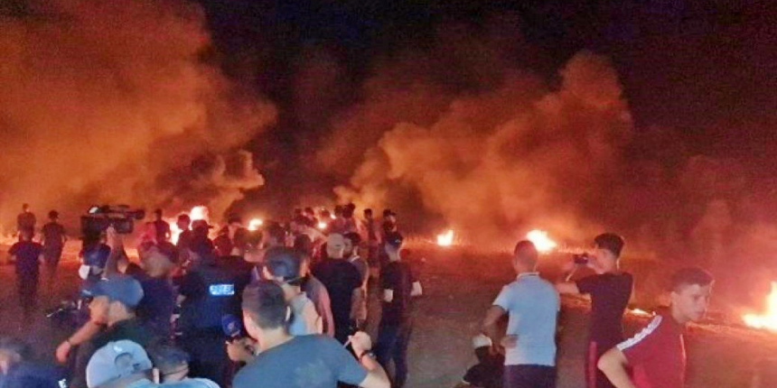 İsrail gazetecileri gaza boğdu, 2'si ağır 11 Filistinliyi yaraladı
