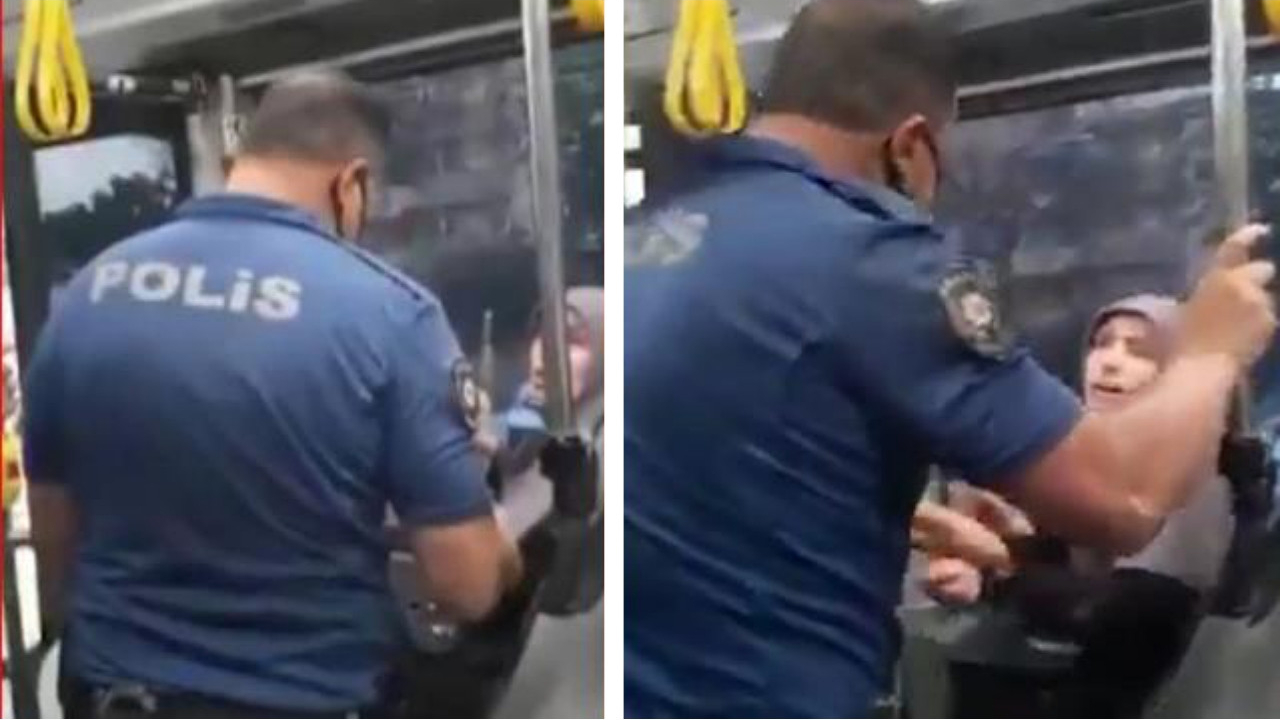 Önce minibüs şimdi de İETT otobüsü! Maske takmayan kadın yine ortaya çıktı...