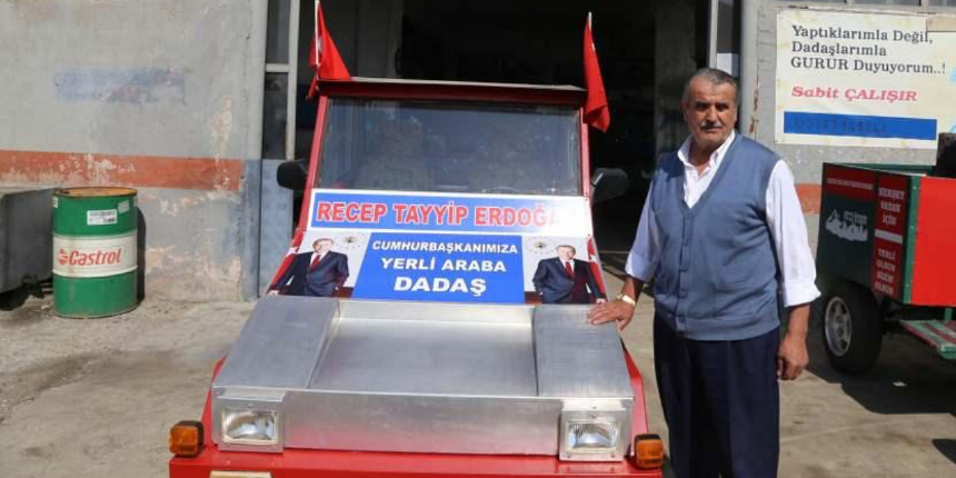 Cumhurbaşkanı Erdoğan'ın sözünden etkilenip yerli araç yaptı: Bu uğurda servetimi harcadım!