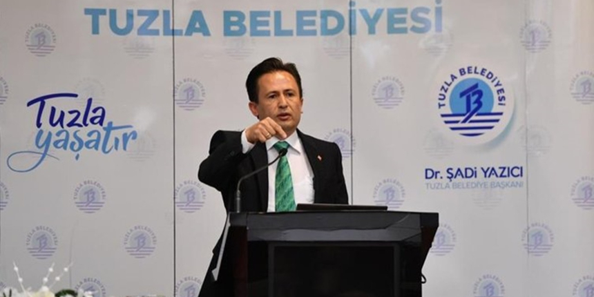 Tuzla Belediye Başkanı Şadi Yazıcı'dan Tanju Özcan'a insanlık dersi!