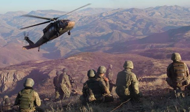 45 terörist etkisiz hale getirildi,  5 asker şehit oldu!