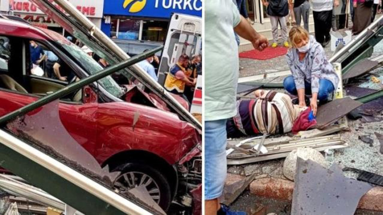 İstanbul'da hafif ticari araç, otobüs durağına daldı! 1 ölü, 7 yaralı...