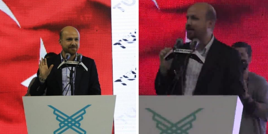 Bilal Erdoğan “Bir Sabah Gelecek Kardan Aydınlık” şiirini gençlerle birlikte okudu!