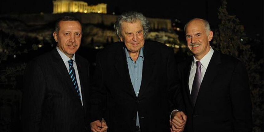 Cumhurbaşkanı Erdoğan'ın ziyaret ettiği dünyaca ünlü Yunan besteci vefat etti!