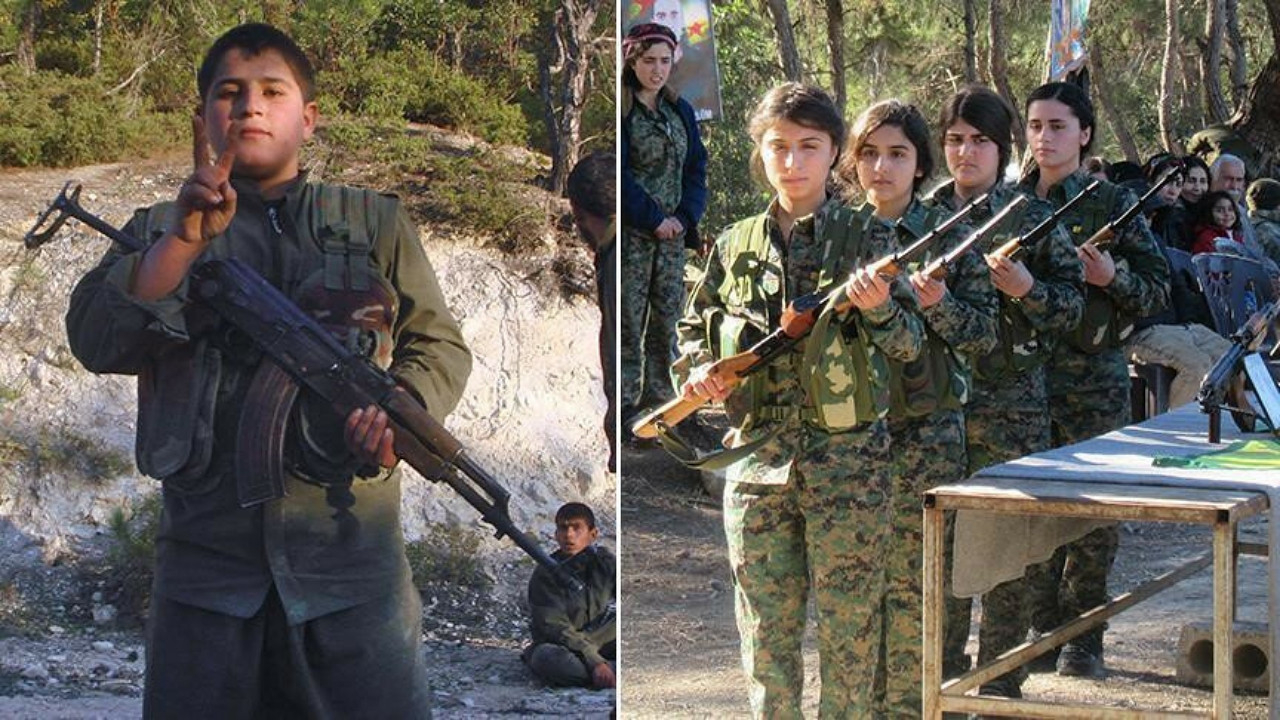 Eli kanlı terör örgütleriyle ilgili tüyler ürperten rapor! Kendilerinin güvenceye almak için çocukları ölüme yolluyorlar...
