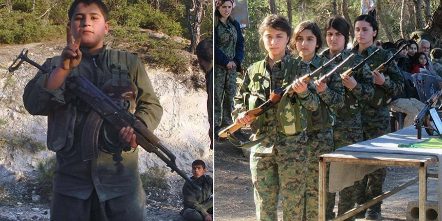 Eli kanlı terör örgütleriyle ilgili tüyler ürperten rapor! Kendilerinin güvenceye almak için çocukları ölüme yolluyorlar...