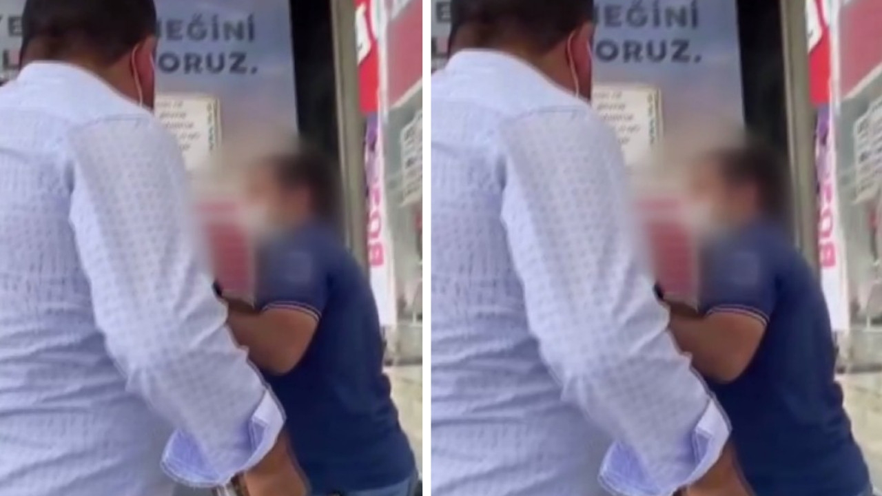 Kadınların fotoğrafını çekerken yakalandı! Sapık adama meydan dayağı...