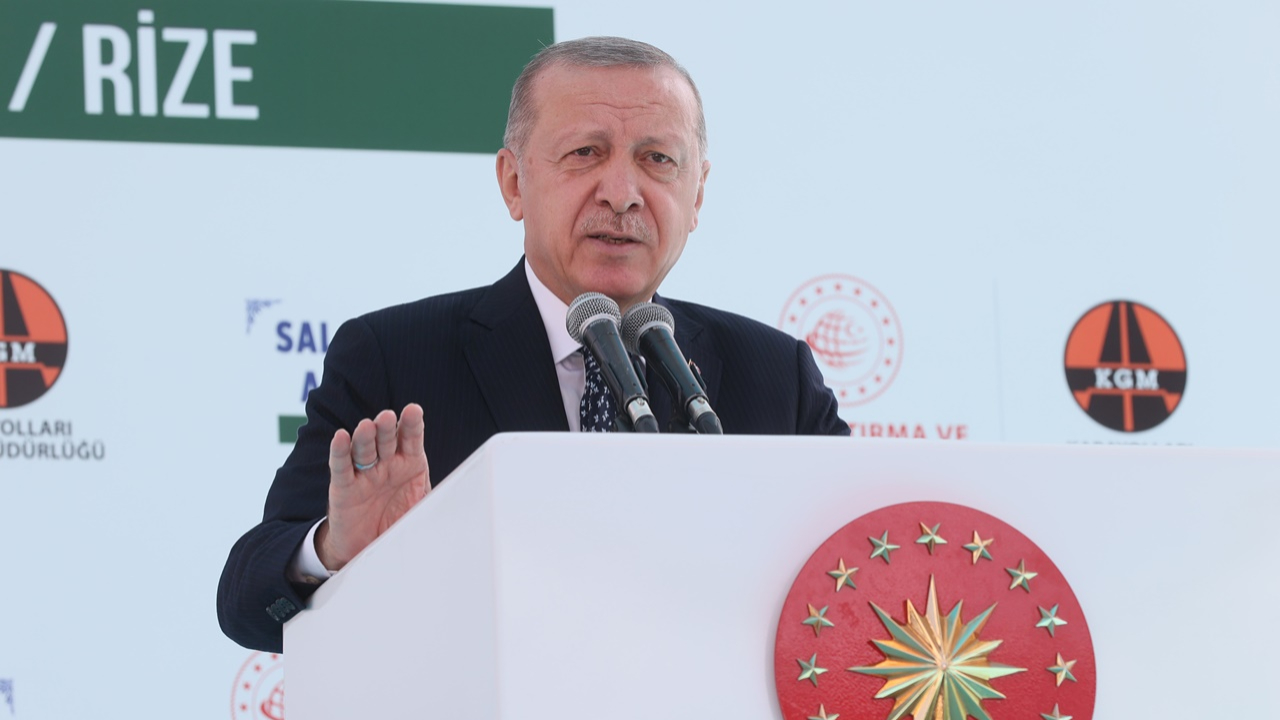 Salarha Tüneli açıldı! Erdoğan: 70 yıllık hayal gerçek oldu