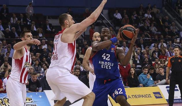 (ÖZET) Olympiakos - Anadolu Efes maç sonucu: 87-72